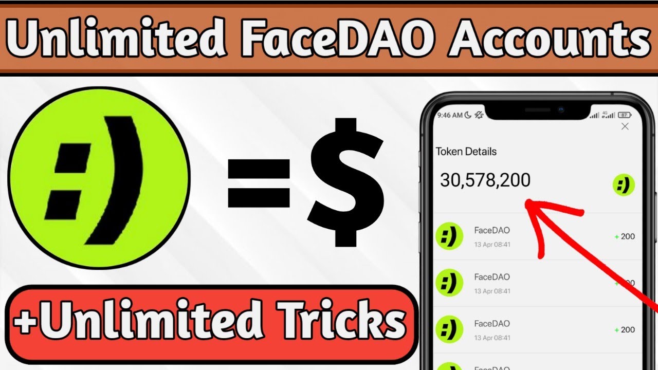 how to create multiple accounts on FaceDAO || with payment proof