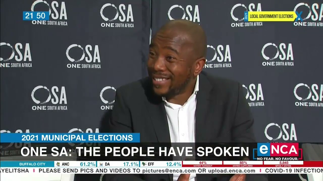 2021 Municipal Election | One SA: The people have spoken