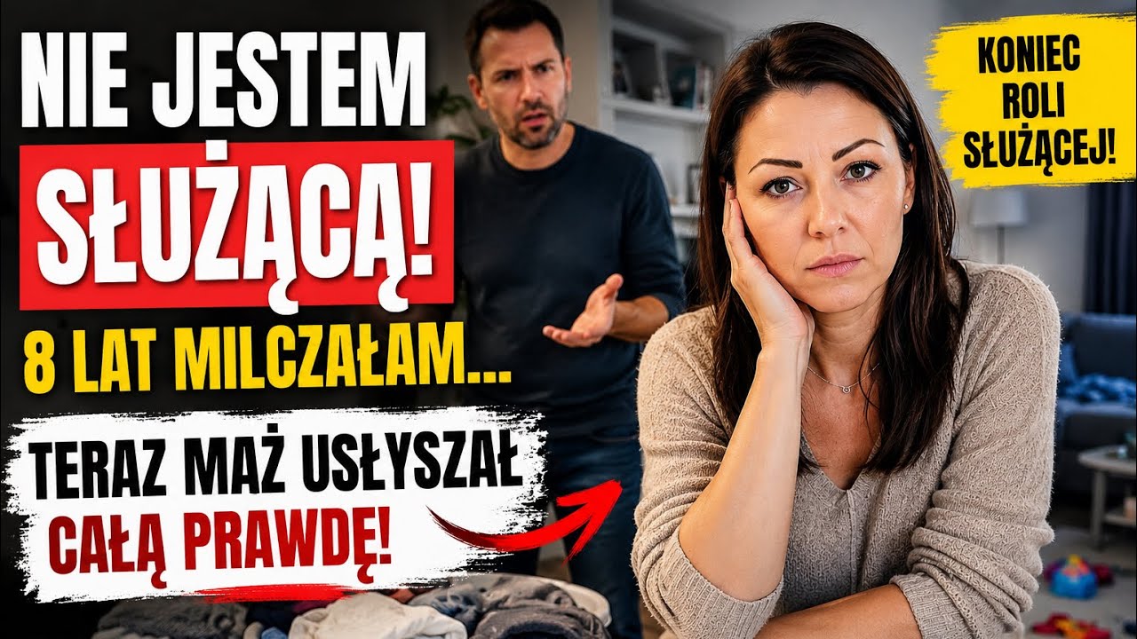 Jestem żoną, a nie SŁUŻĄCĄ! 😡 Po 8 latach powiedziałam mężowi DOŚĆ