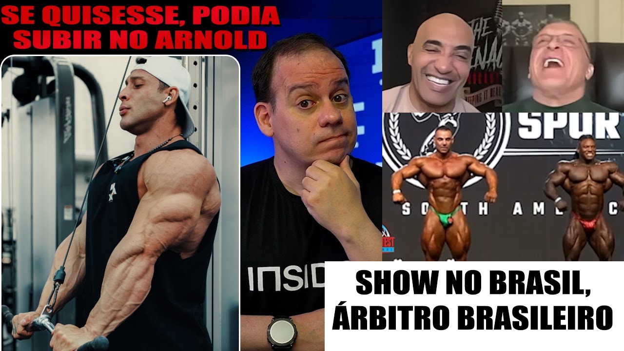 Milos tira sarro de vitória de Brandão no Arnold Brasil + Ramon voltou muito seco
