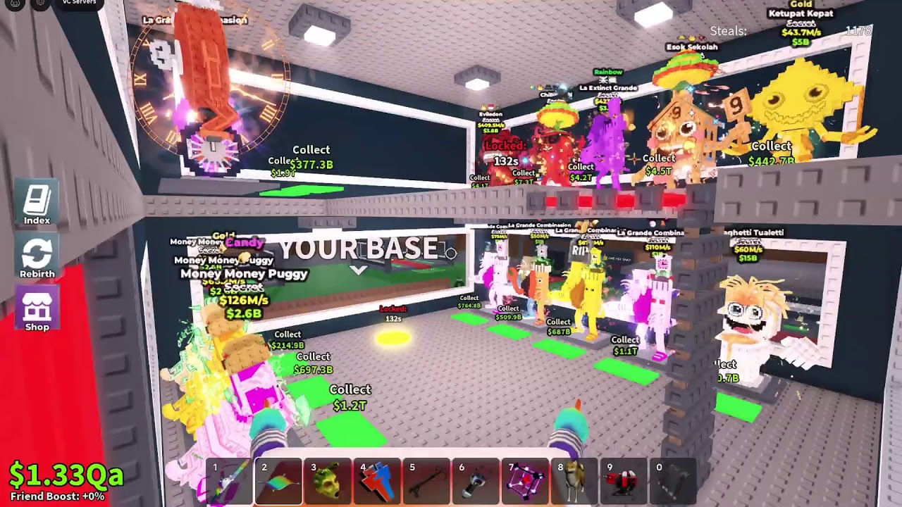 Trade steal a brainrot  Fr PVP JE TESTE LA NOUVELLE MACHINE AVC VOUS