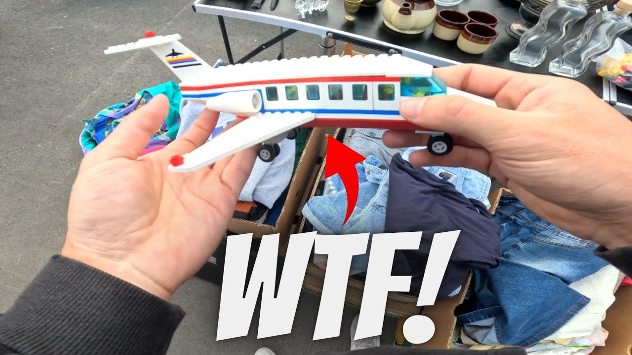 LIVE Flohmarkt | MEGA LEGO FUND aus 1980 😱