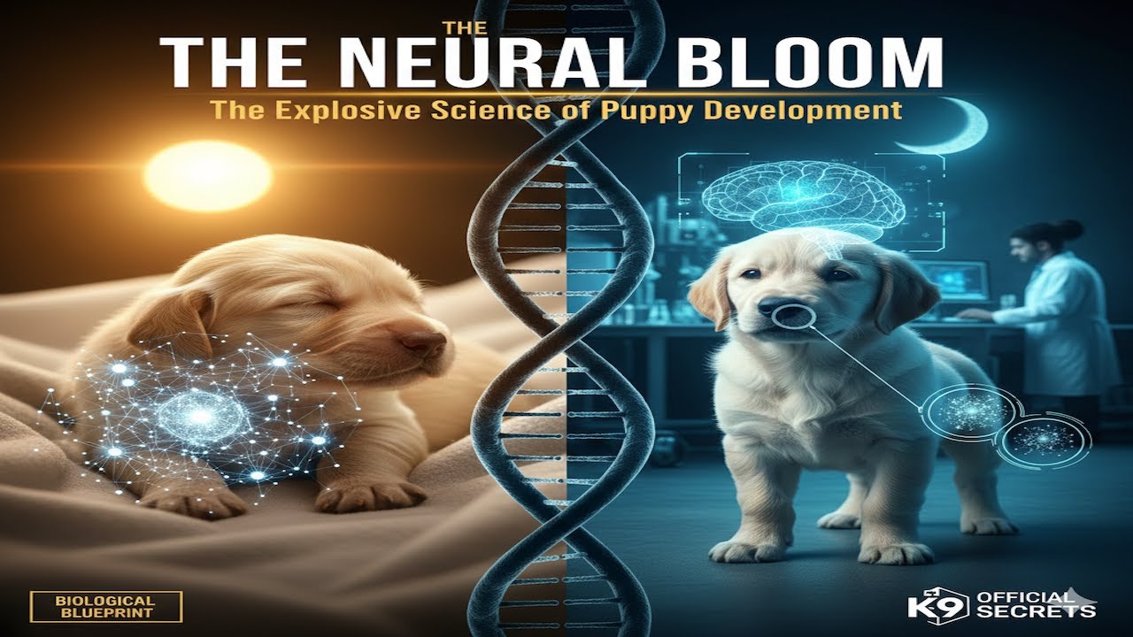 The Neural Bloom: The Explosive Science of Puppy Development