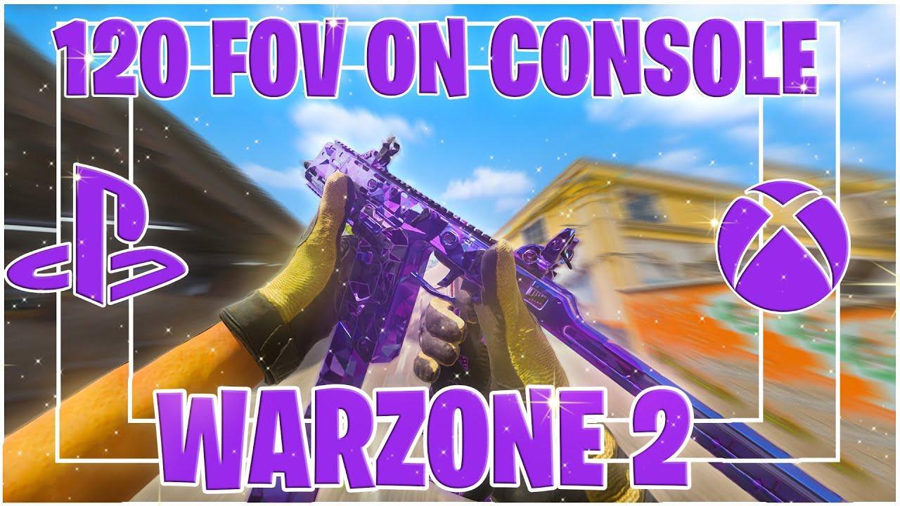 120 FOV on CONSOLE IN WARZONE 2.0?? 😱