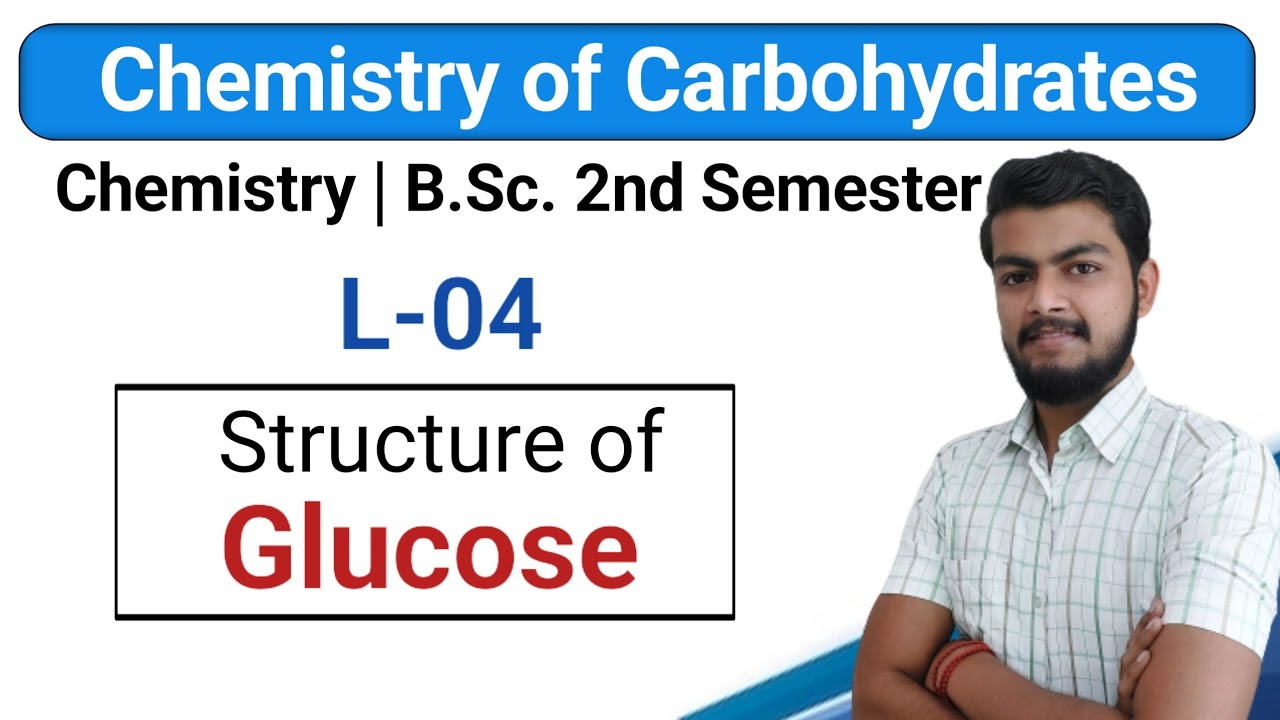 Carbohydrate 04. Vivek Sir. Chemistry of Carbohydrates bsc second semester. Structure of Glucose.