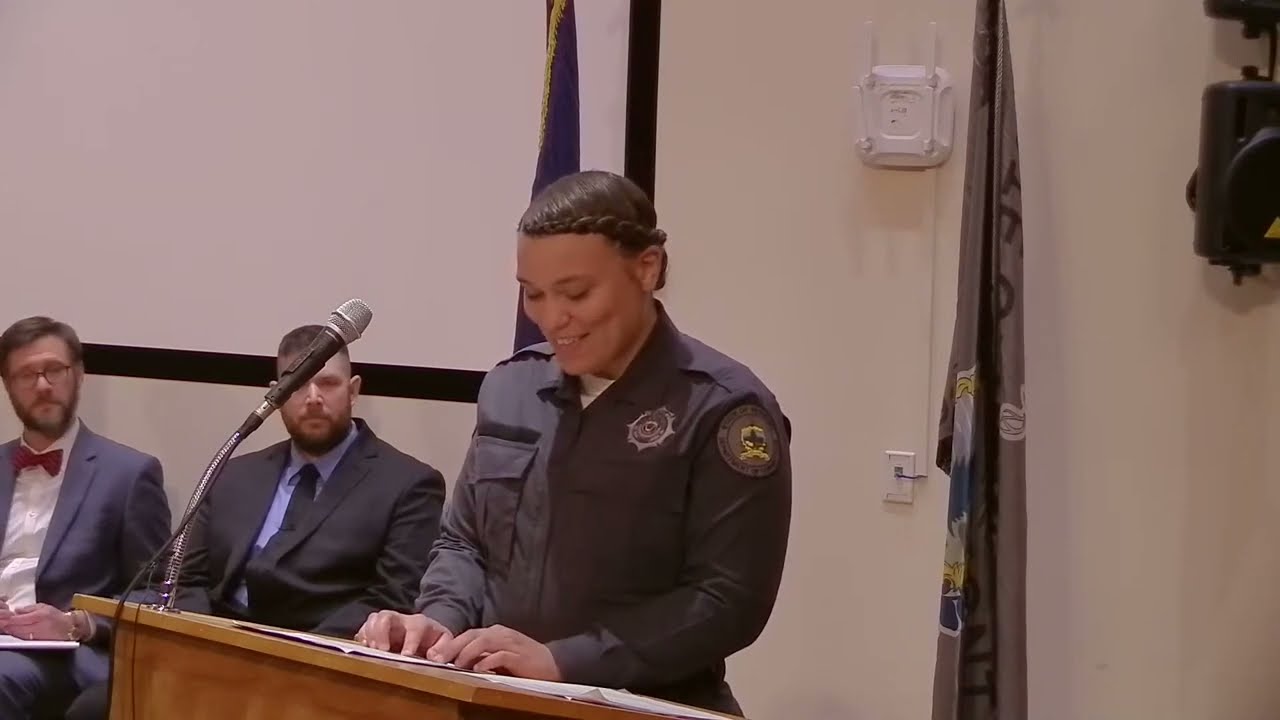 Graduation Ceremony for the 172nd Vermont Correctional Academy