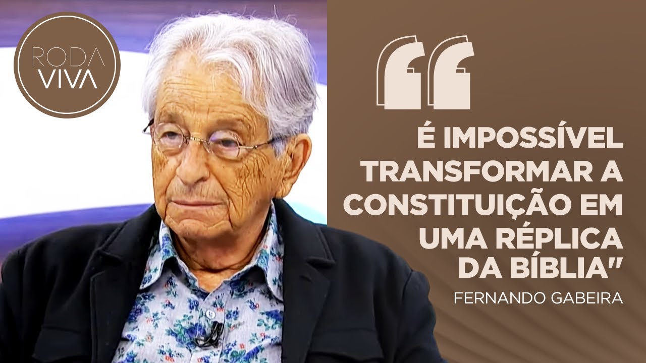 Fernando Gabeira fala sobre bancada evangélica