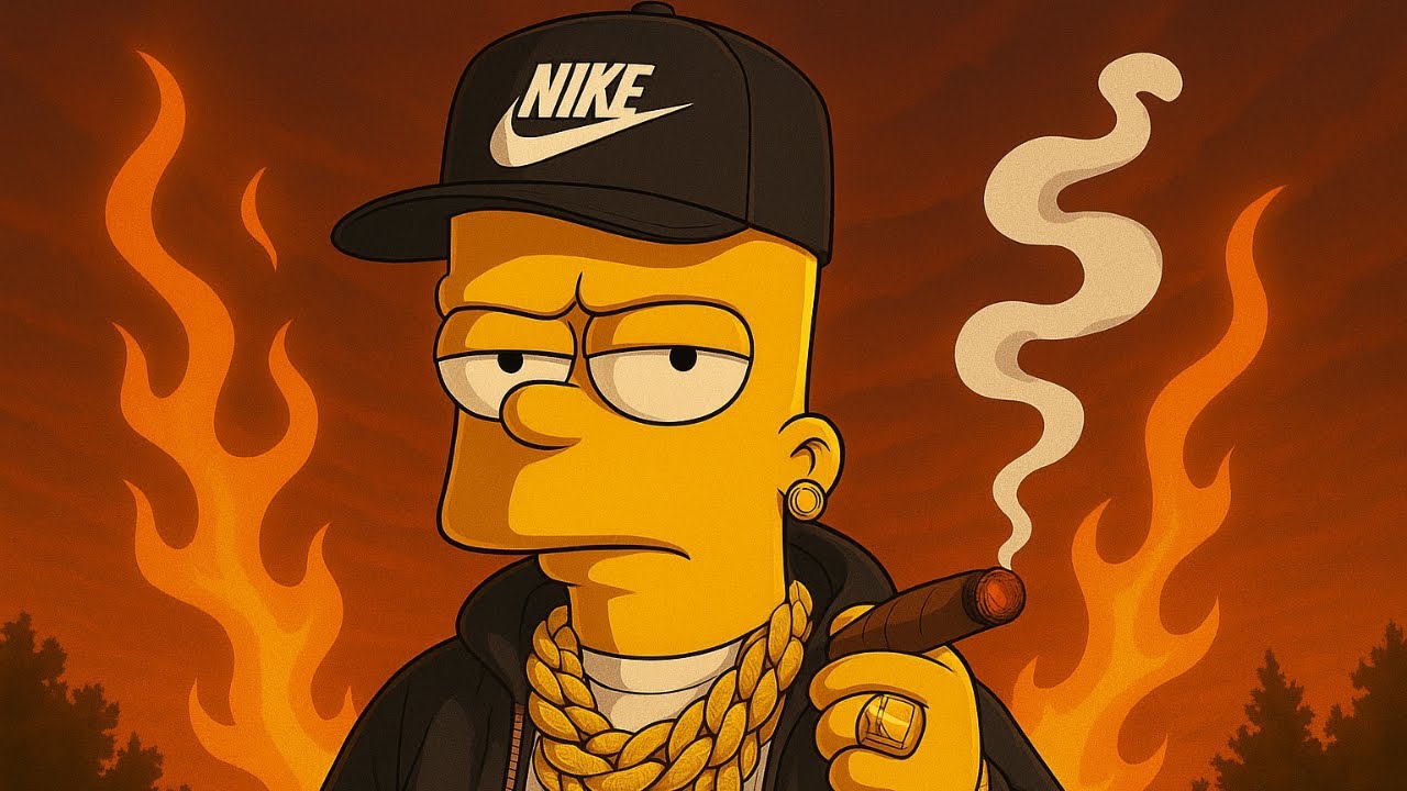 SKATE REBEL RAP BEAT – ‘BART SIMPSON’ | Dark Street Trap Type Beat
