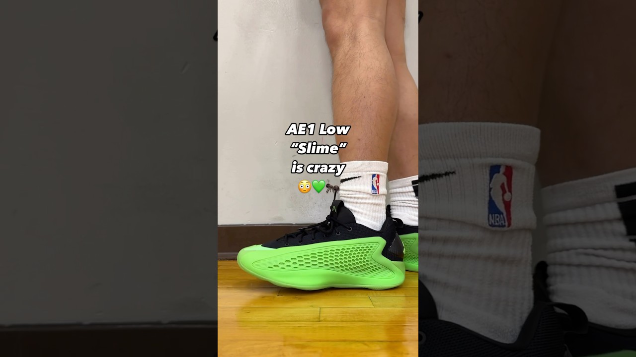 AE1 Low &ldquo;Slime&rdquo; On Feet Look 😳💚🐜