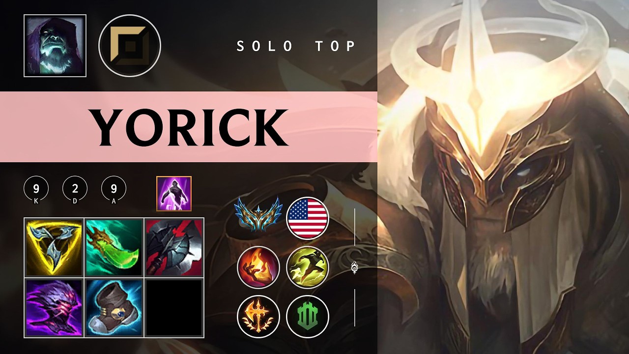Yorick Top vs Ekko - NA Challenger Patch 26.05