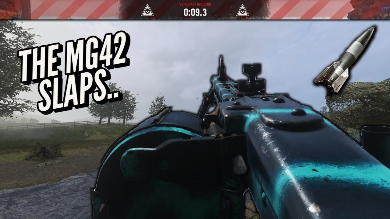 The MG42 In Call Of Duty Vanguard SMACKS.. (V2 Rocket)