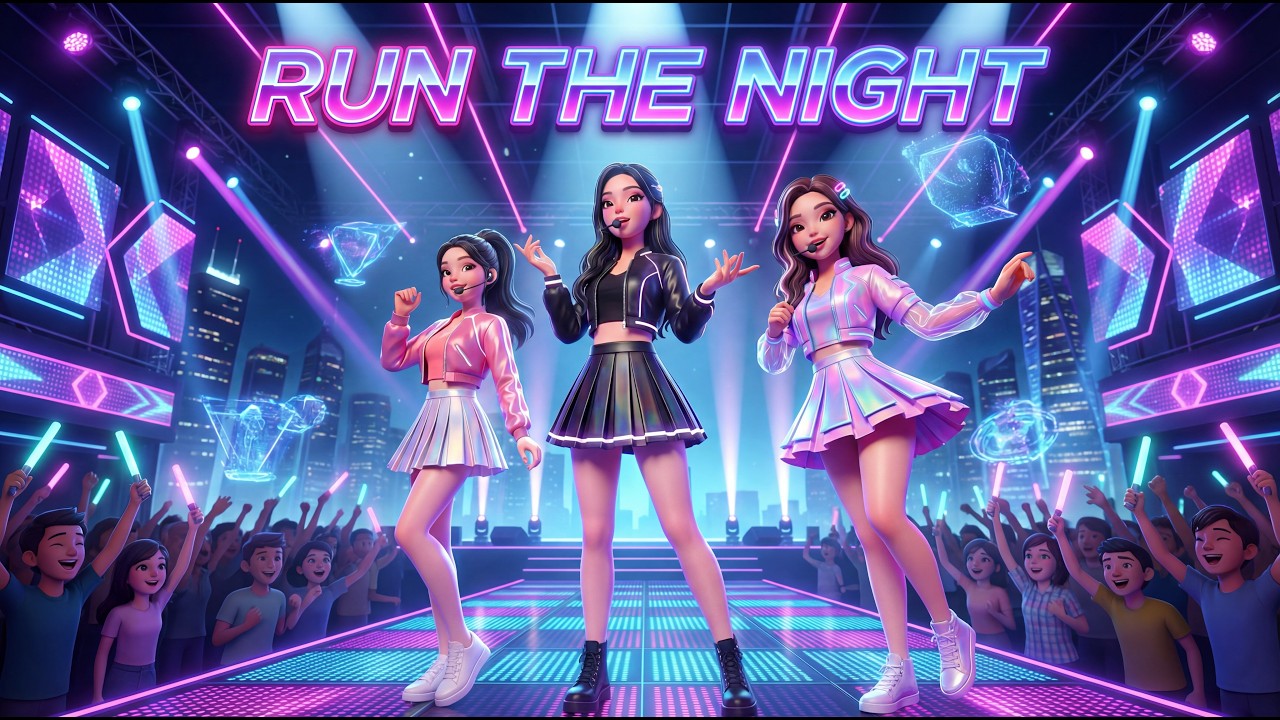 Run The Night - SYRINNE | KPop EDM | Official Music Video