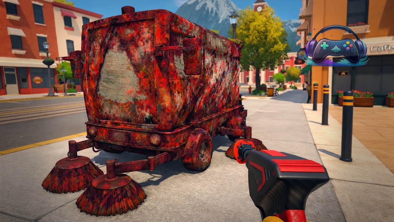 Powerwash Simulator 2 | Cleaning a Completely Rusted Street Sweeper | No Commentary