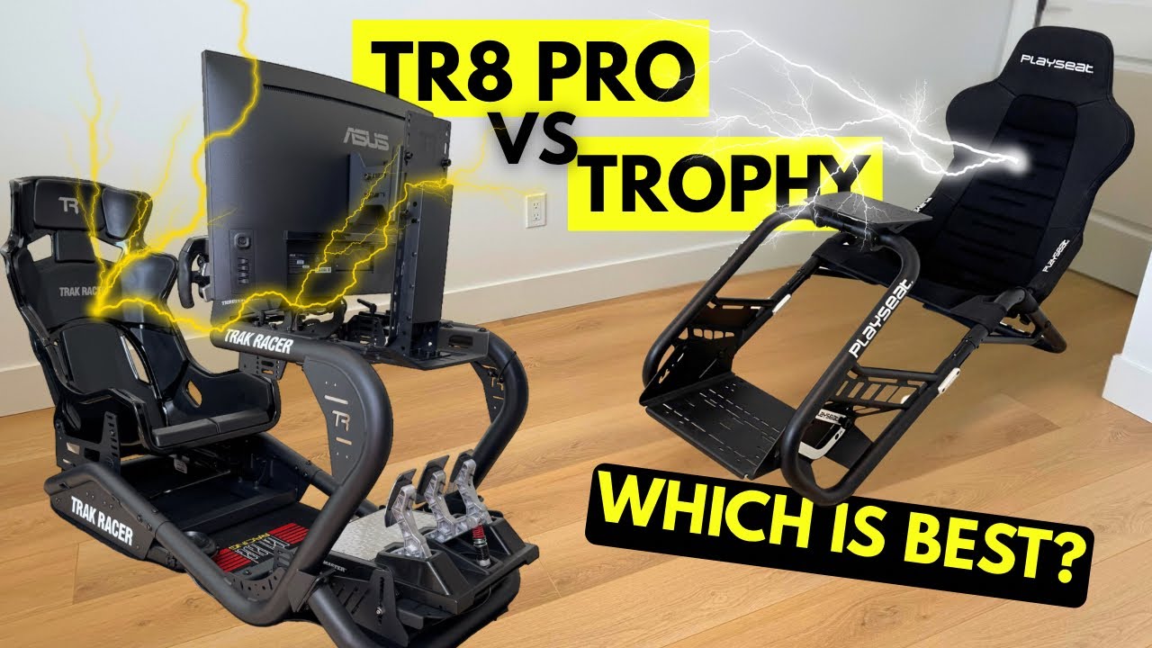 Не покупайте симулятор, пока не посмотрите это! TR8 Pro против Playseat Trophy