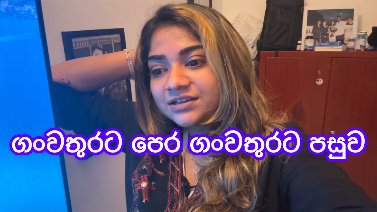 ගංවතුරට පෙර ගංවතුරට පසුව | Anjali Rajkumar Vlogs