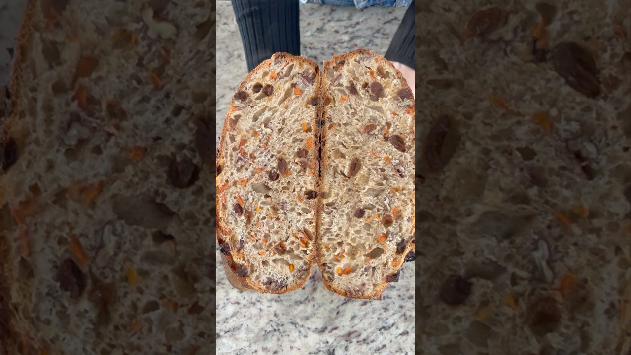 Carrot Cake Sourdough Bread Recipe