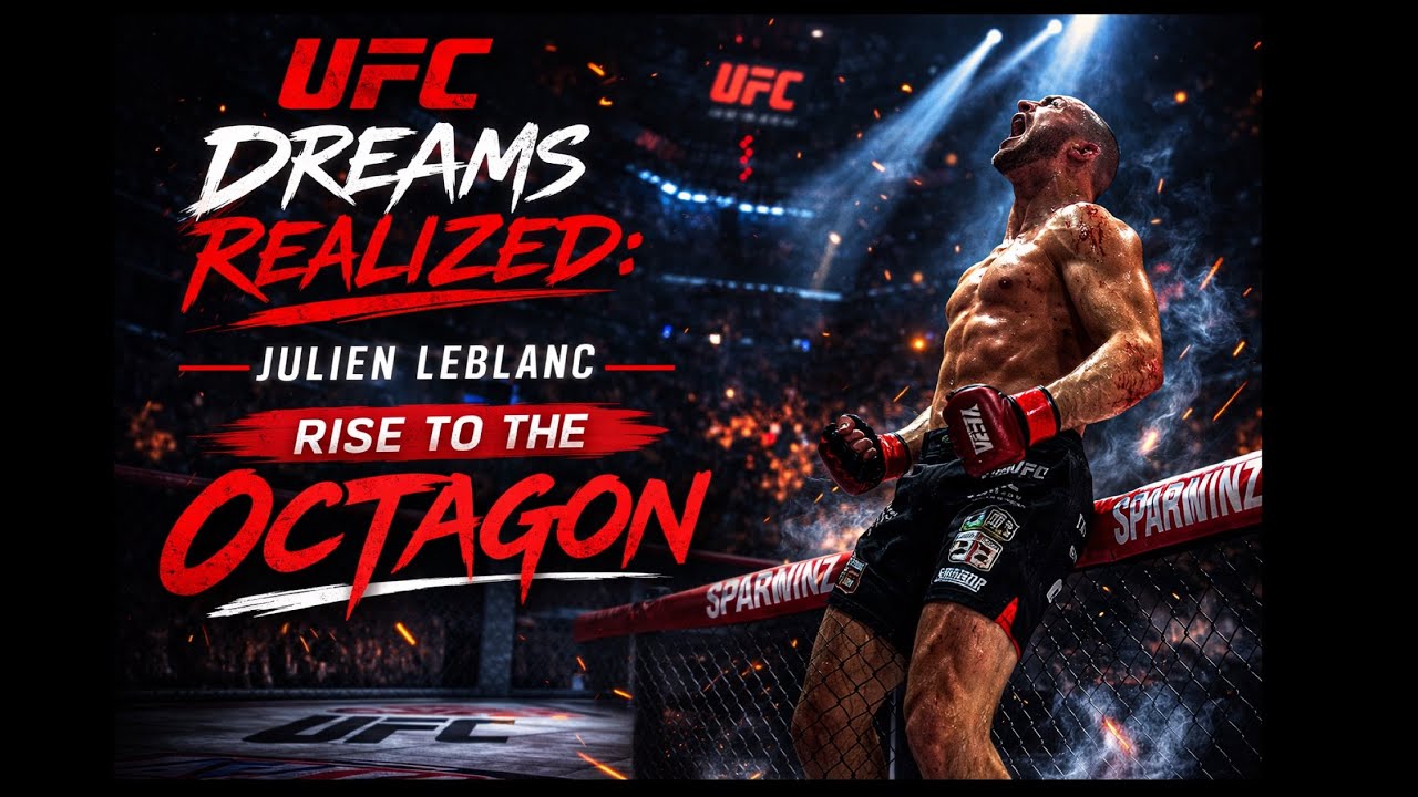 UFC dreams Realized : Julien Leblanc Rise to the octagon 