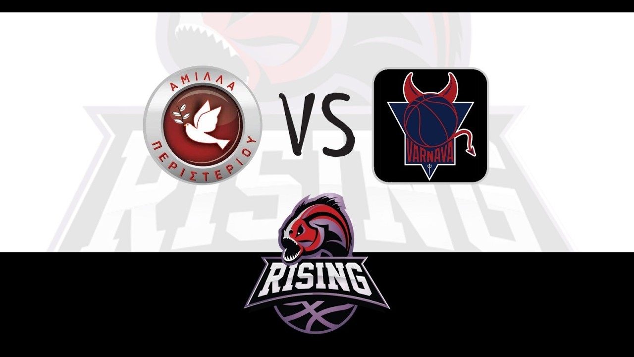 Jumpball - Rising League 25/26 : Άμιλλα Περιστερίου vs Varnava B.C. 62-72 (14/03/2026)