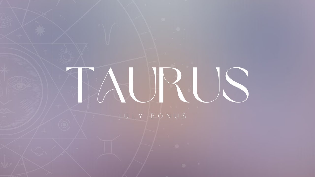 TAURUS LOVE: Someone you don’t want in your life anymore! It’s all becoming so clear now!