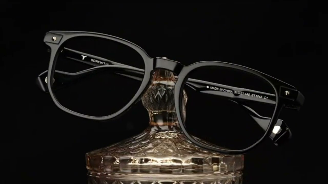 Square Glasses ST1054 - Wide Frames for Men with Larger Heads