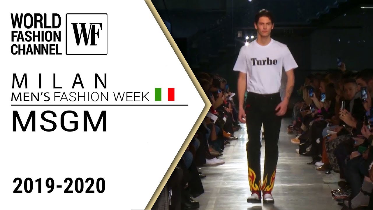 MSGM | Fall-winter 19-20 | Milan men&rsquo;s fashion week