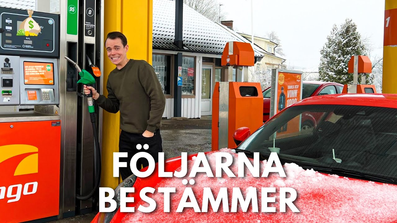 FÖLJARNA BESTÄMMER VÅR ROADTRIP