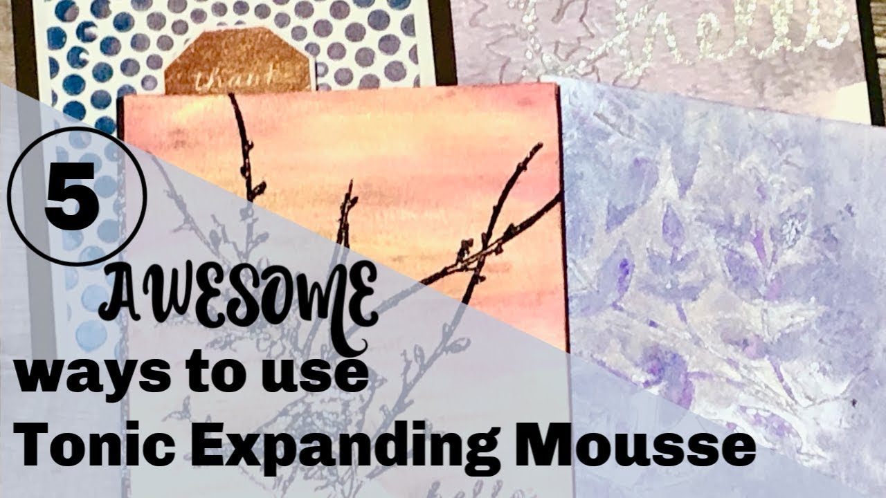 5 ways to use Nuvo Expanding Mousse:  How To