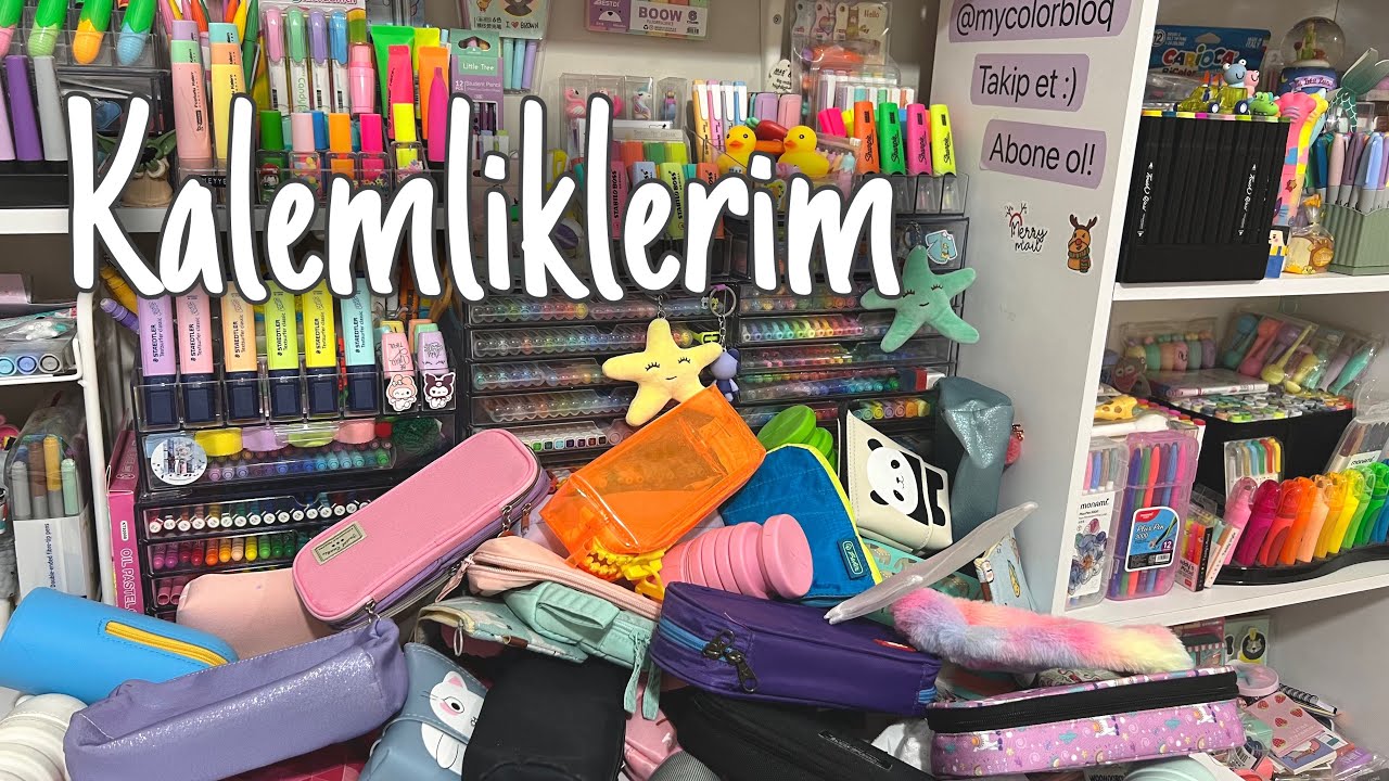 BÜTÜN KALEMLİKLERİM | @comellashop