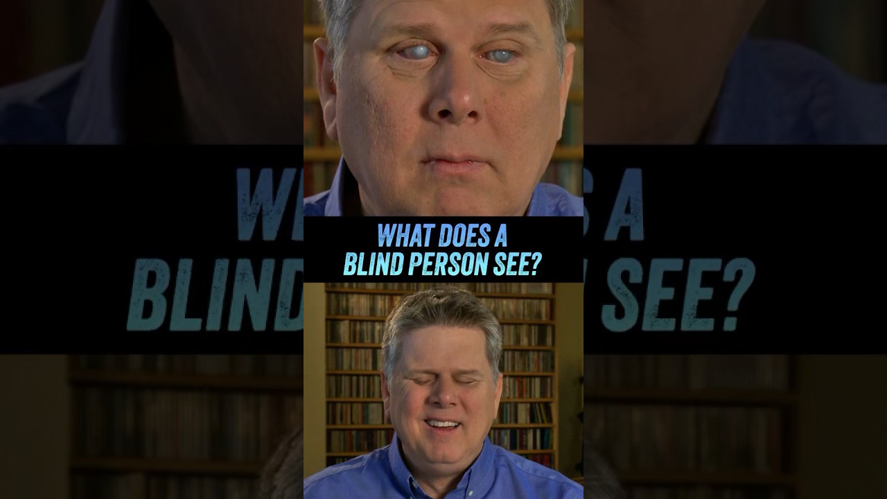 What Does A Blind Person See?