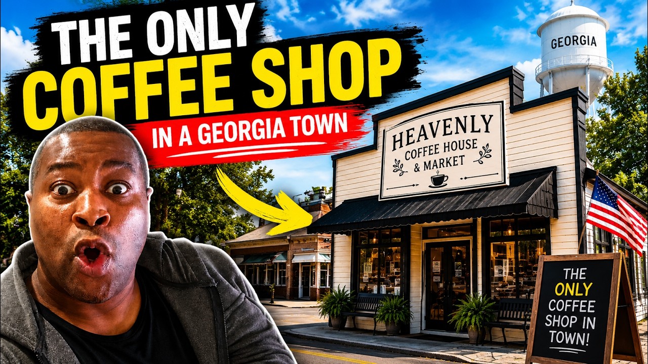 The Only Coffee Shop In a Georgia Town ☕