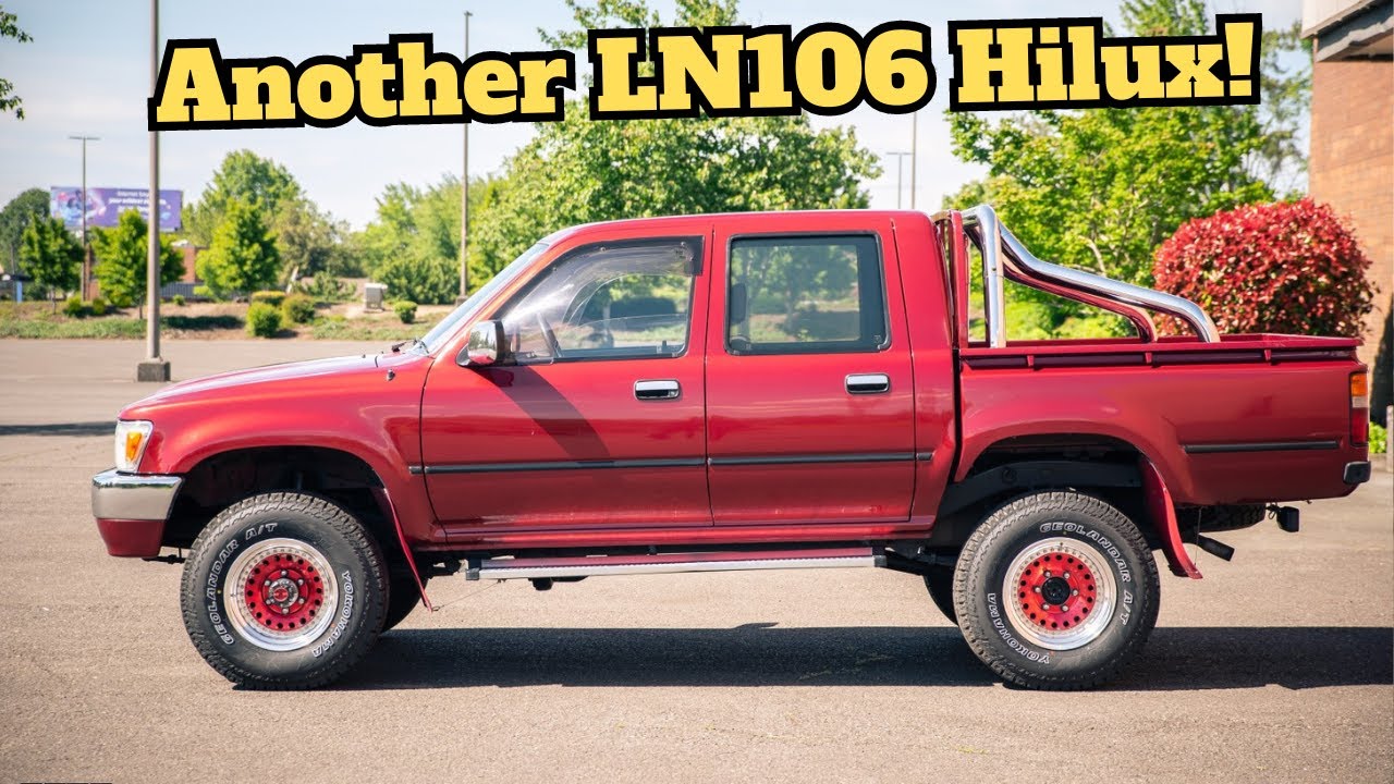 This 1991 Toyota Hilux Double Cab is a True Survivor | LN106 Hilux by Ottoex POV Drive