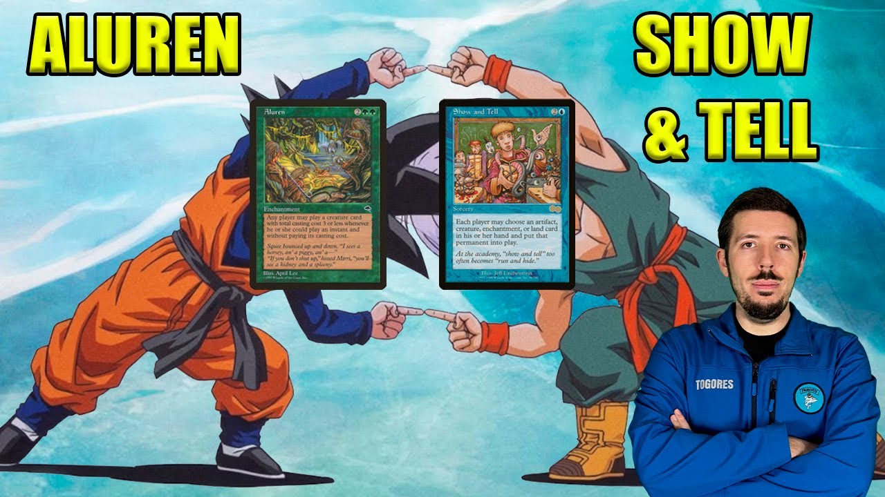 Aluren meets Show and Tell. They fuse to combo non stop.