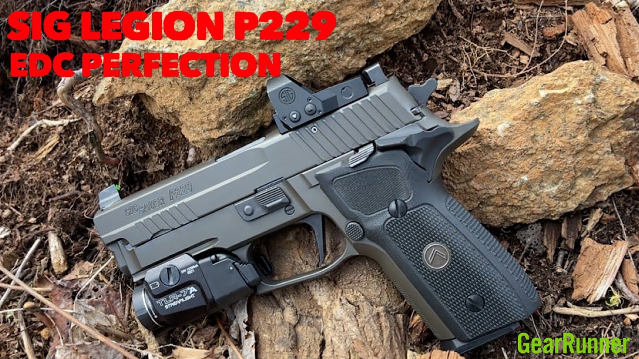 Sig Legion P229 &mdash; лучший металлический пистолет для повседневного ношения&hellip; Давайте выясним