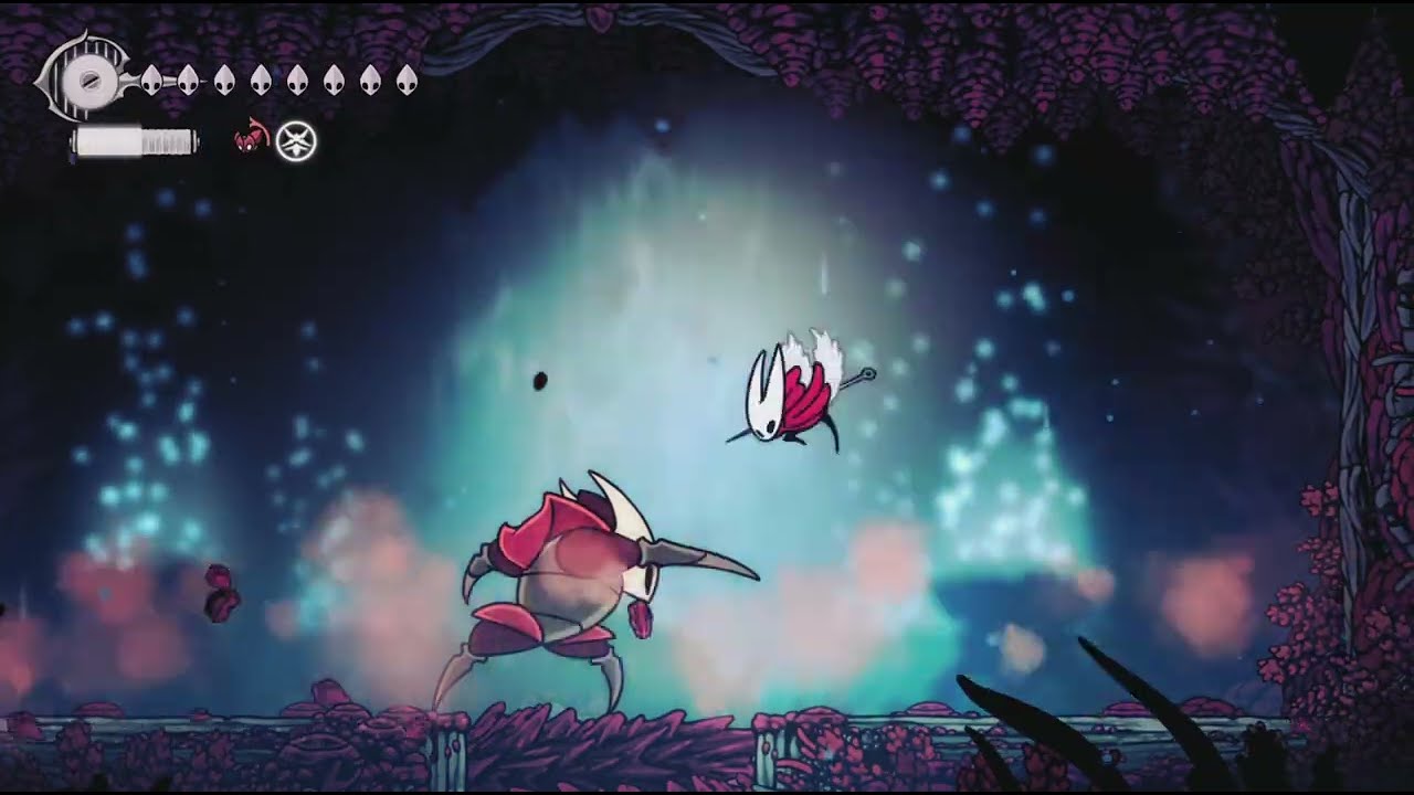 Hollow Knight: Silksong - Coral Tower Gauntlet and Crust King Khann Boss Fight - PS5