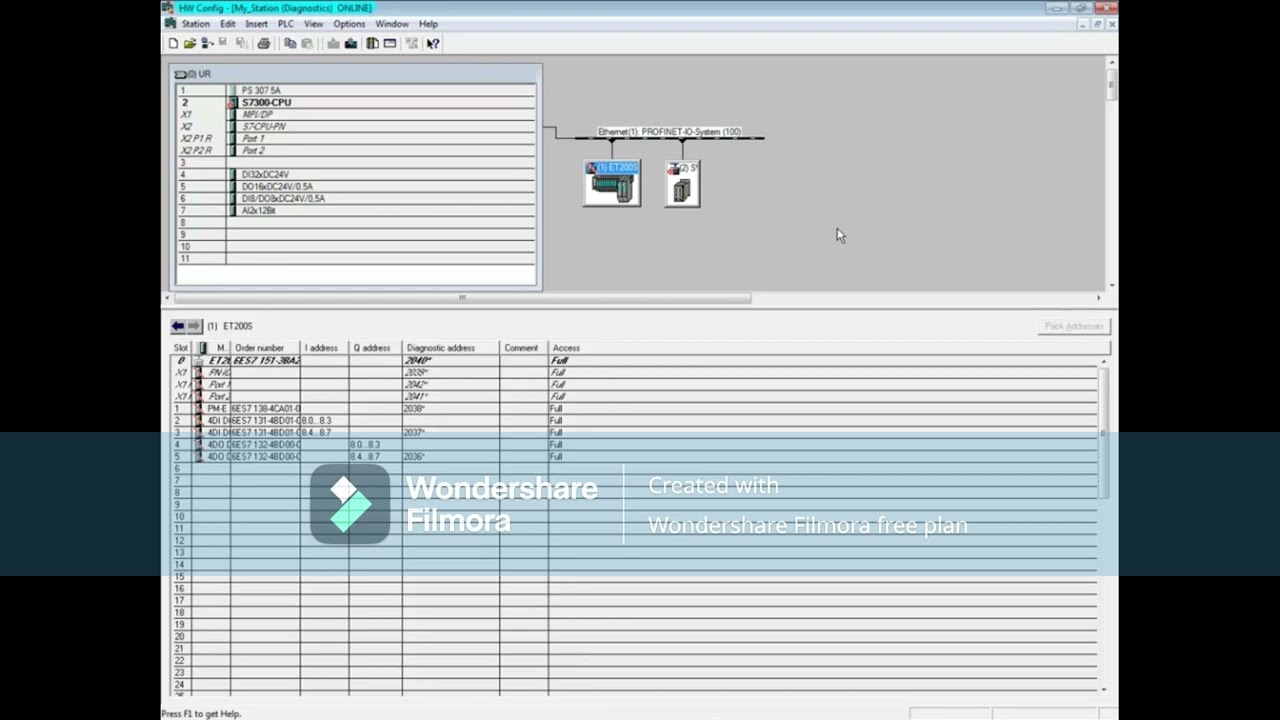 96: Устранение неполадок станции PROFINET || Учебное пособие Simatic Manager, шаг 7