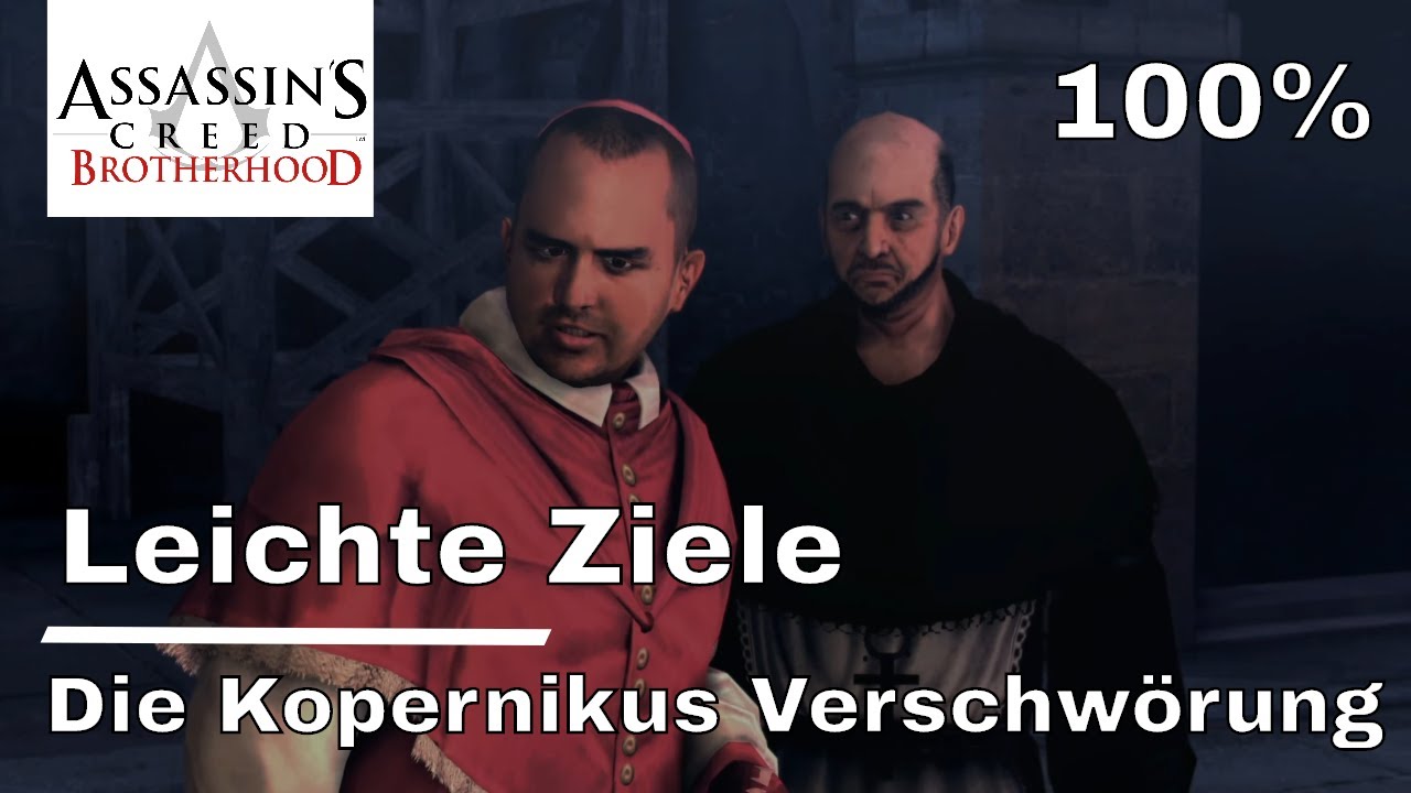 Assassin's Creed Brotherhood - Leichte Ziele - Die Kopernikus Verschwörung - 100%