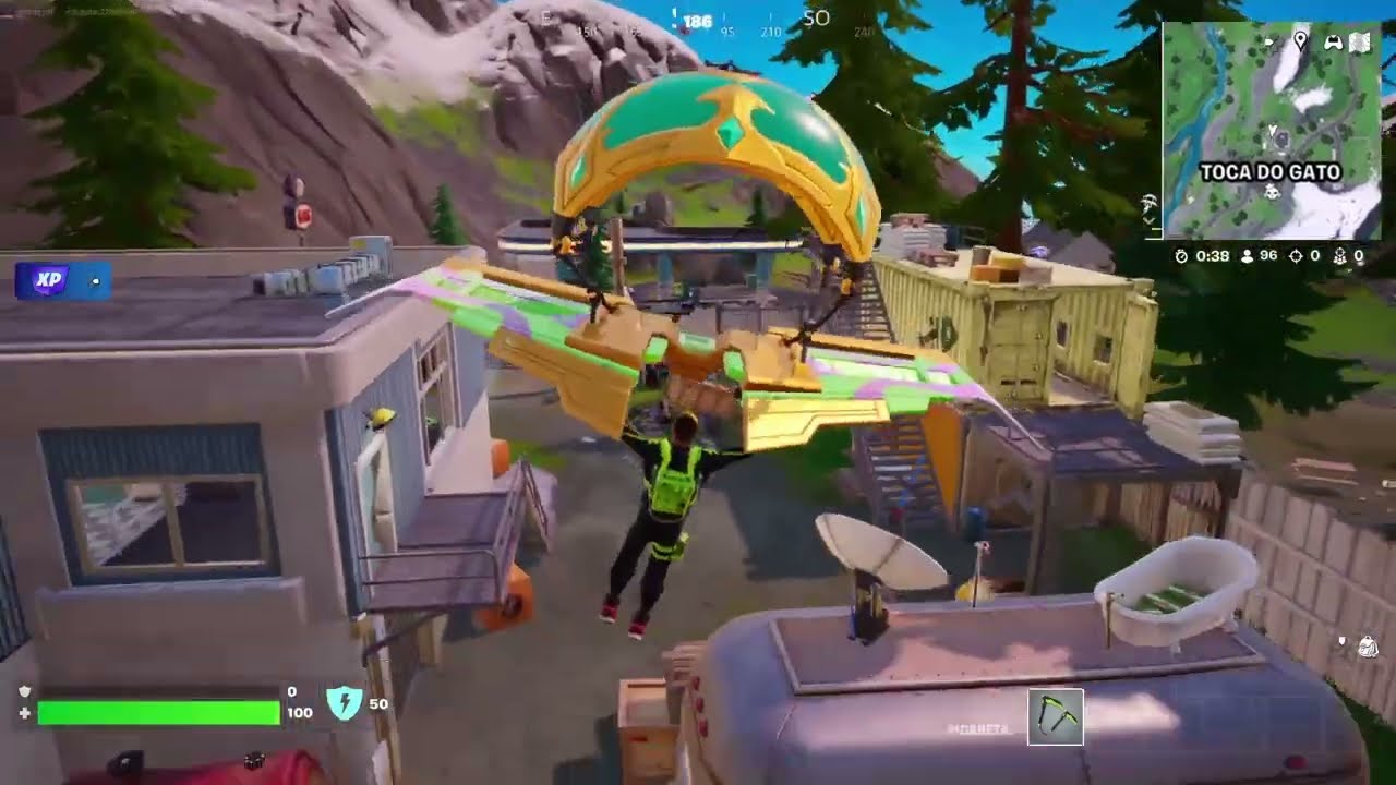 Vitória no talento FORTNITE (Solo)
