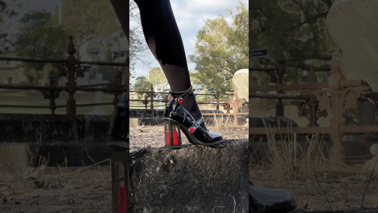 Which heels would you wear to prom? #goth #gothgirl