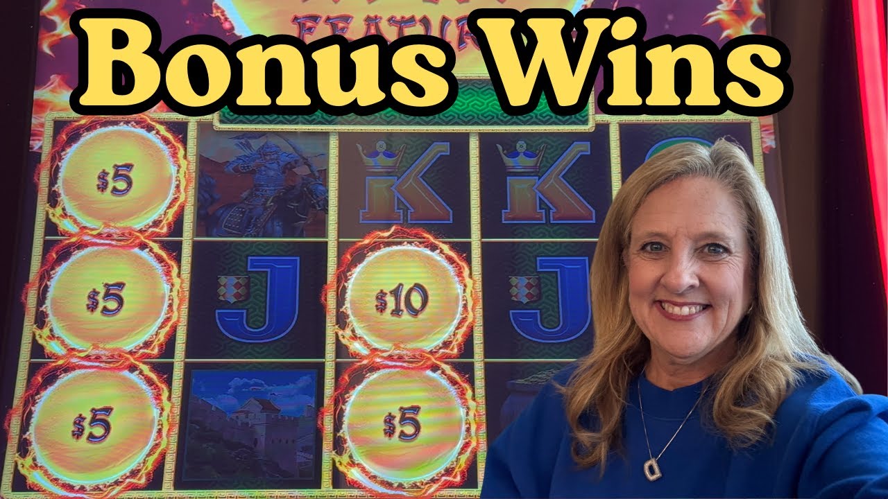 Bonus Wins on My Favorite Slot Machines