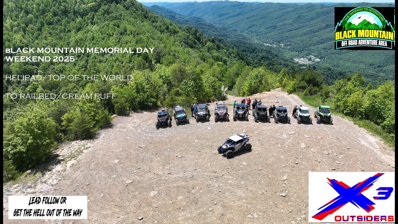DAY 1 TOP OF THE WORLD AND RAILBED BLACK MOUNTAIN OFFROAD PARK