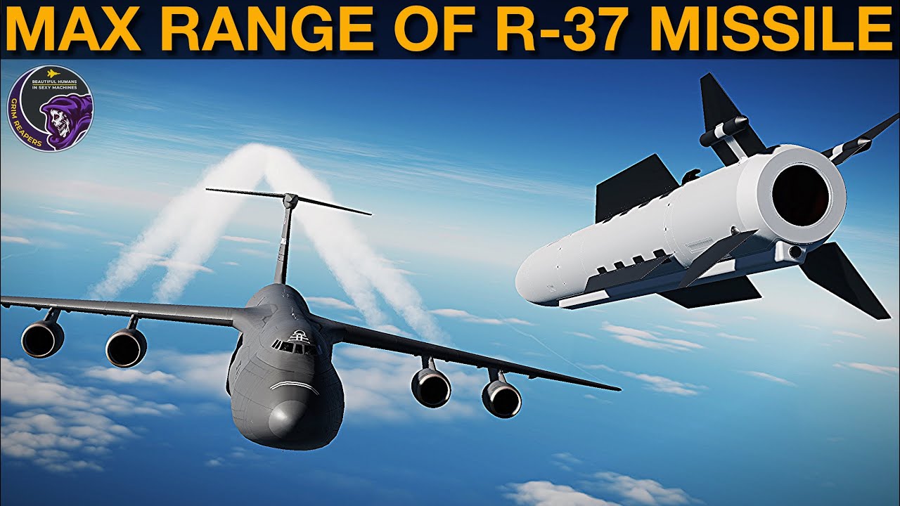Max Range Of R-37 Air To Air Missile | DCS WORLD