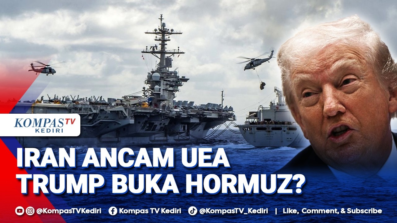 Ketegangan Memuncak! Iran Ancam Pelabuhan UEA, Trump Siap Buka Hormuz
