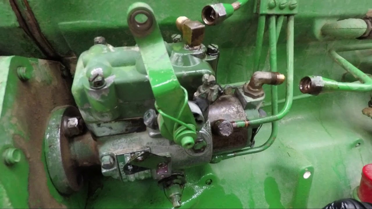 Roosa Master/Stanadyne JDB type Injection pump removal from JD 2030