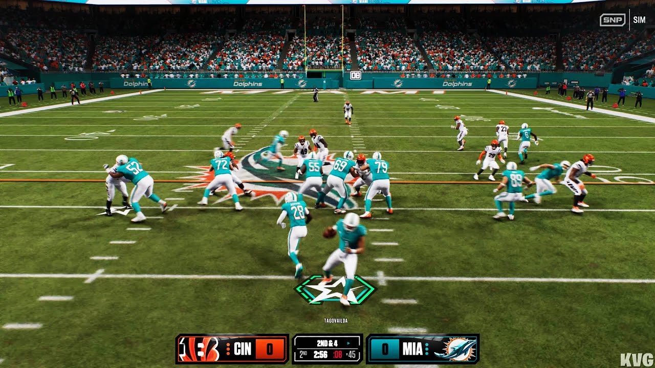 Madden NFL 26 - Cincinnati Bengals vs Miami Dolphins - Gameplay (PS5 UHD) [4K60FPS]