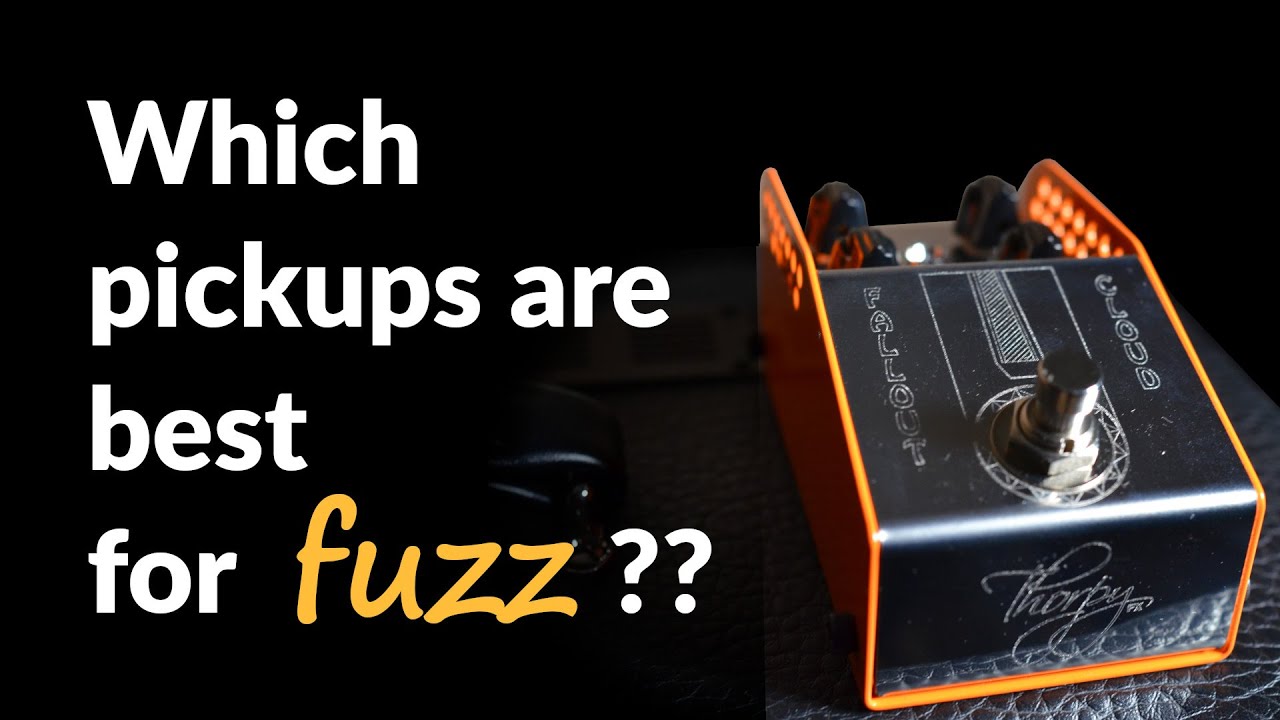 8 pickups compared into ThorpyFX Fallout Cloud fuzz pedal