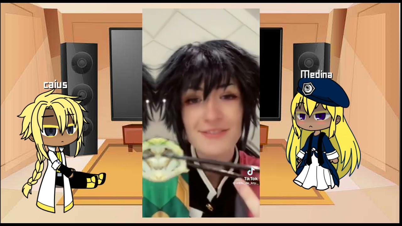 algunos personajes de la novia del titán reaccionan a koichi es Shinobu
