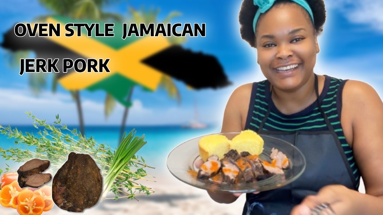 How To Make Oven JERK Pork Jamaican Style