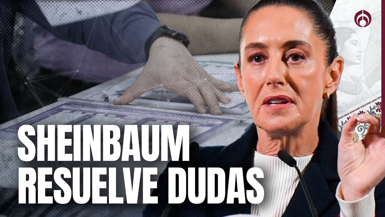 Claudia Sheinbaum explica cómo votar en la Elección Judicial