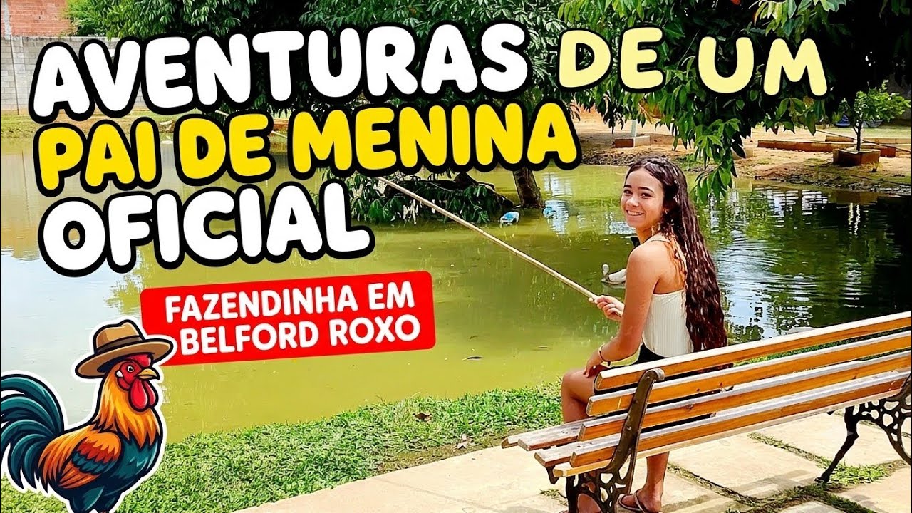 Fazendinha com almoço, passeio a cavalo e pescaria em Belford Roxo.