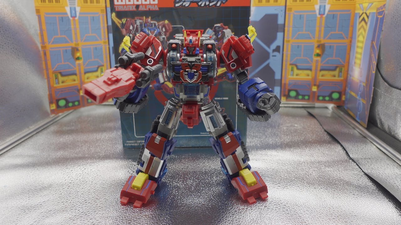 Fansproject Warbot WB008 Triannix Alpha Diaclone Review